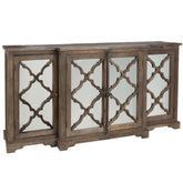 French Arched Mirror Doors Sideboard